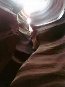 Slot canyon