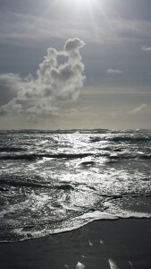 Bandon Sun over the Water