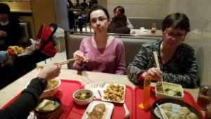 Chinese lunch in Hangzhou, China