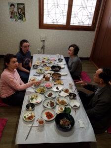 Busan traditional dinner