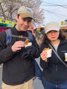 Korean street food: Hoddeok.