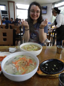 Korean Gogiguksu soup