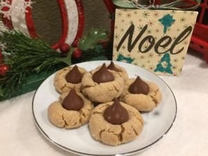 Peanut Blossom Cookies