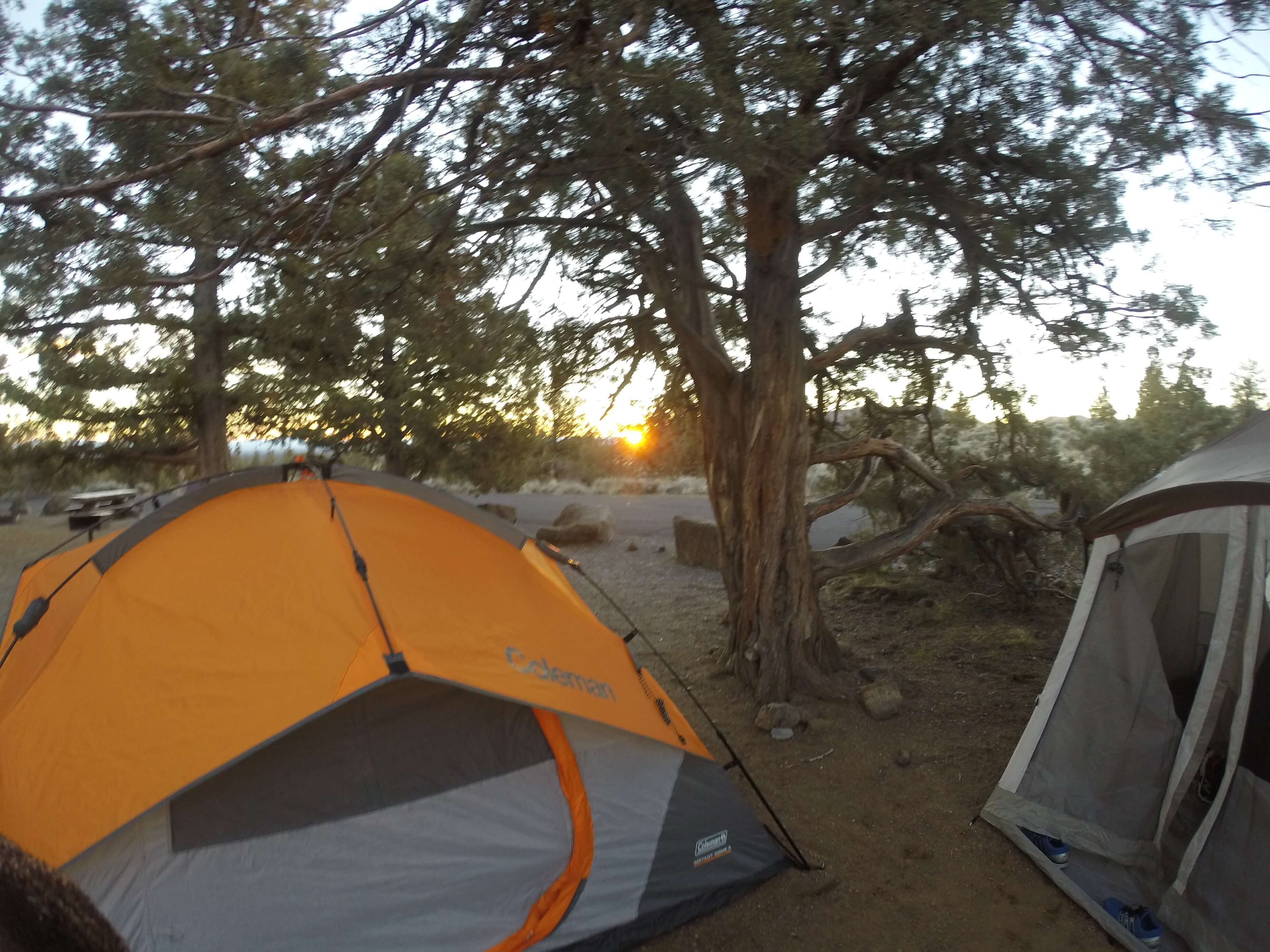 Sunrise at Lava Beds