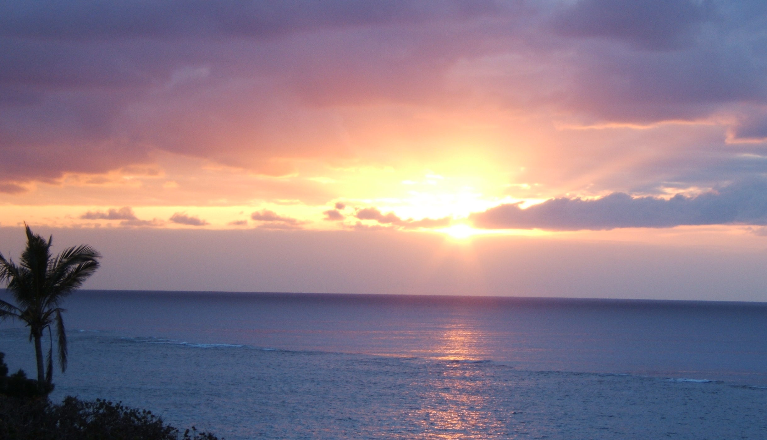 Great sky over the ocean