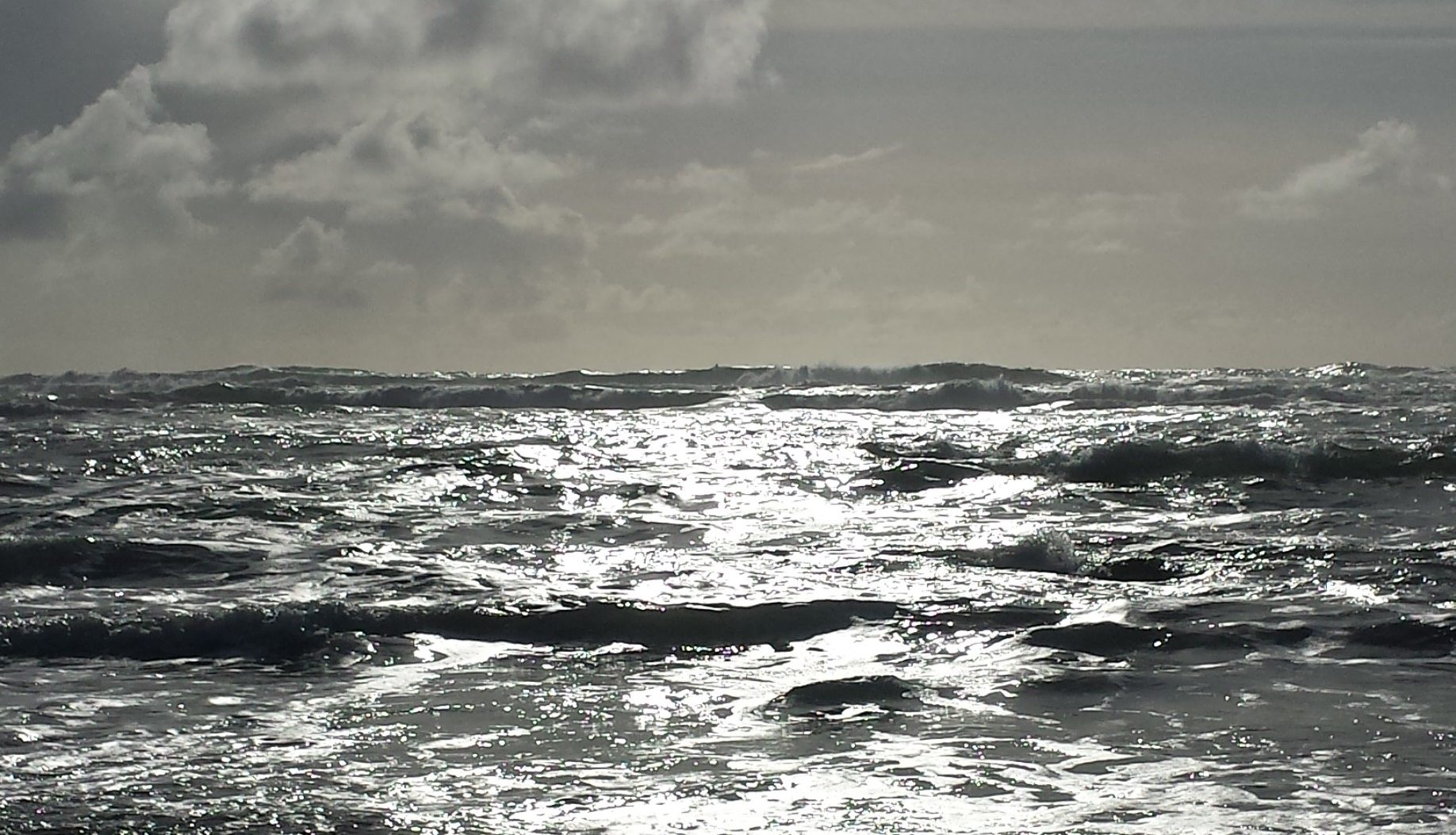 Bandon Sun over the Water