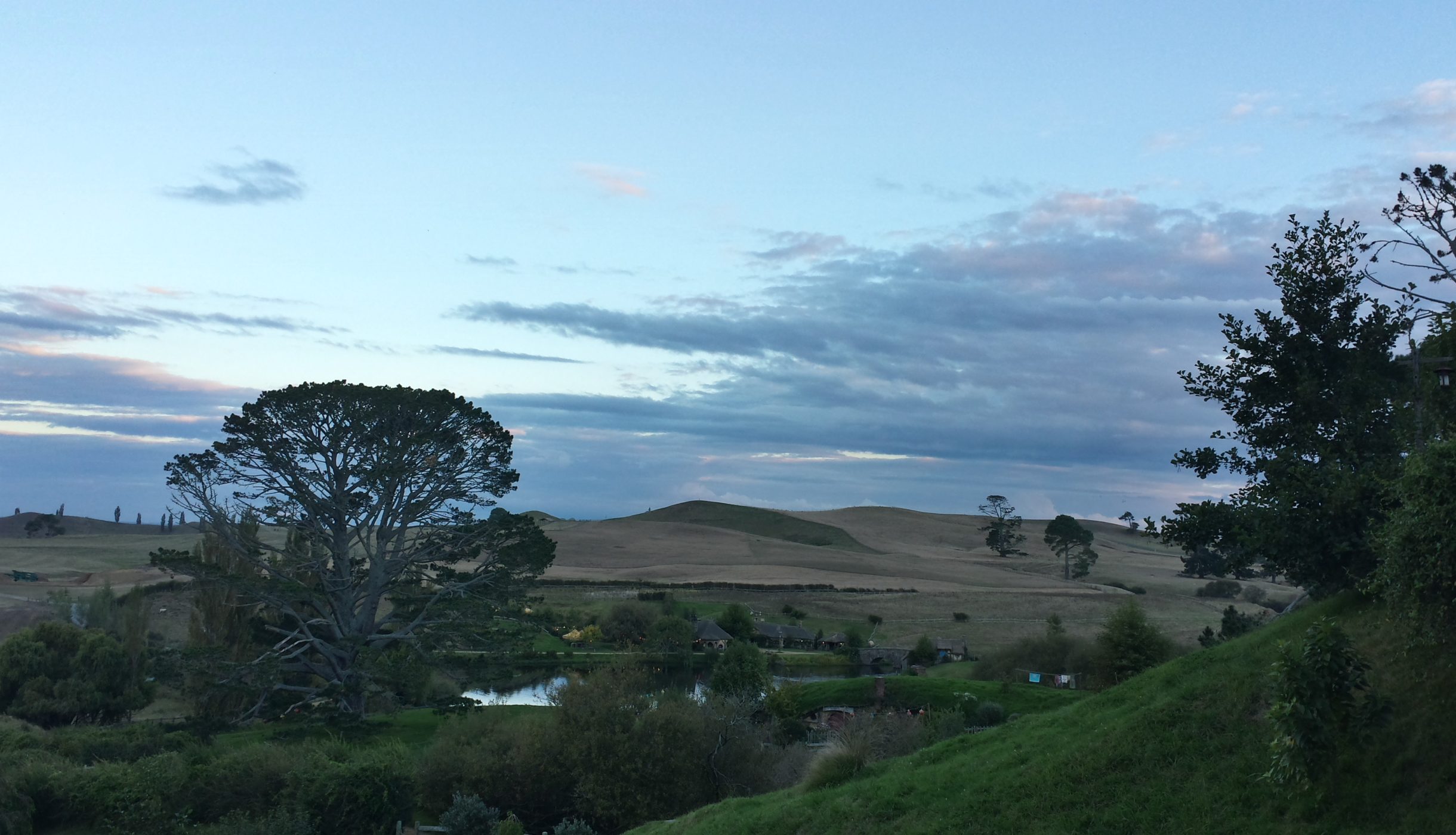 Hobbiton town center