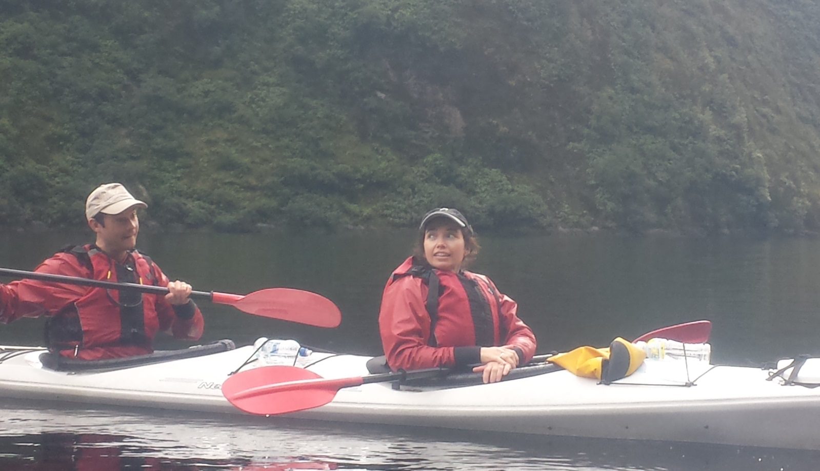 Frank and Jenny Kayaking New Zealand