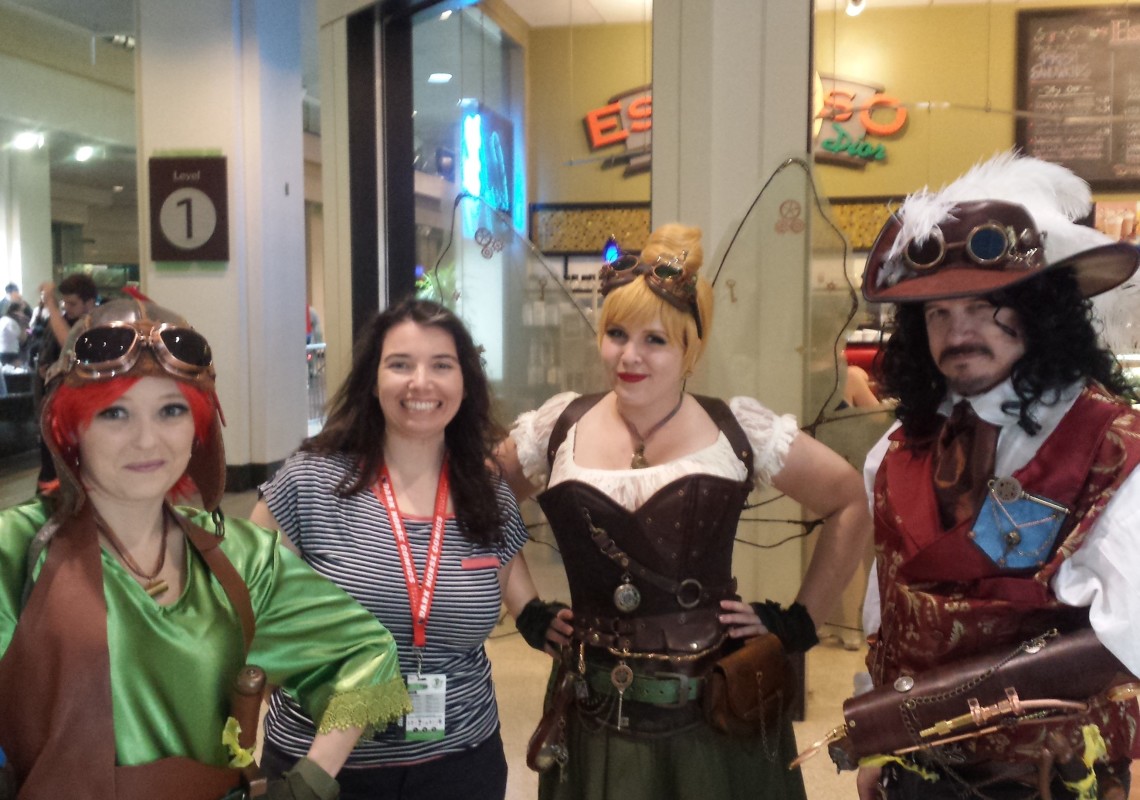 Peter Pan steampunk at ECCC