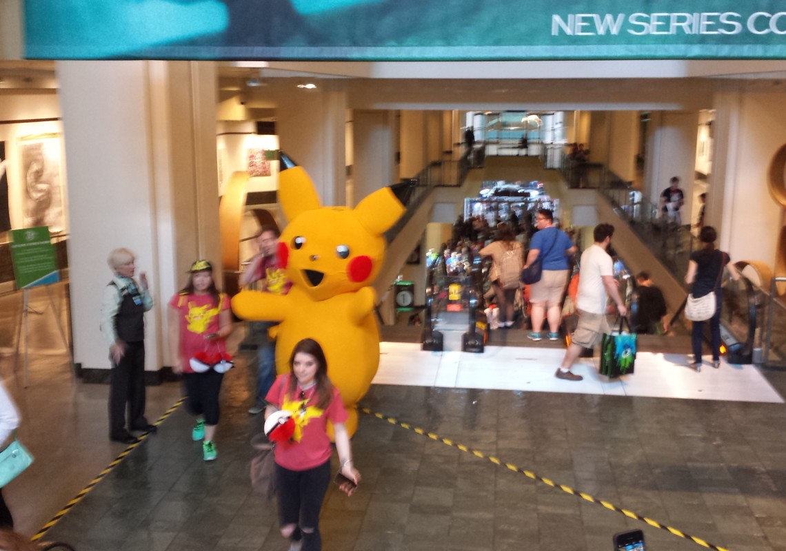 Pikachu at ECCC