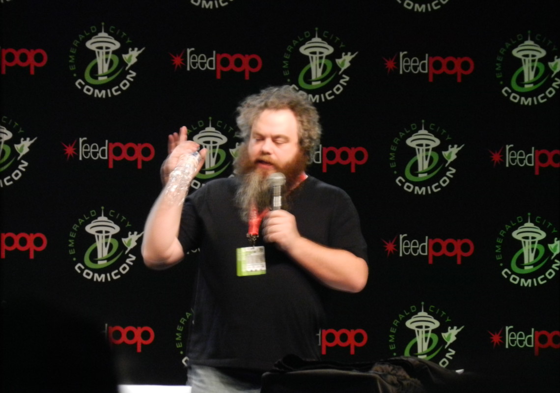 Patrick Rothfuss at ECCC