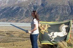 Kate at Edoras