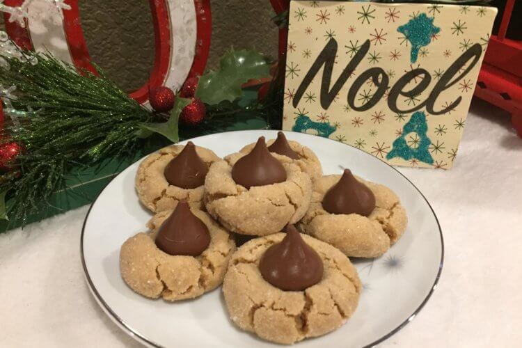 Peanut Blossom Cookies